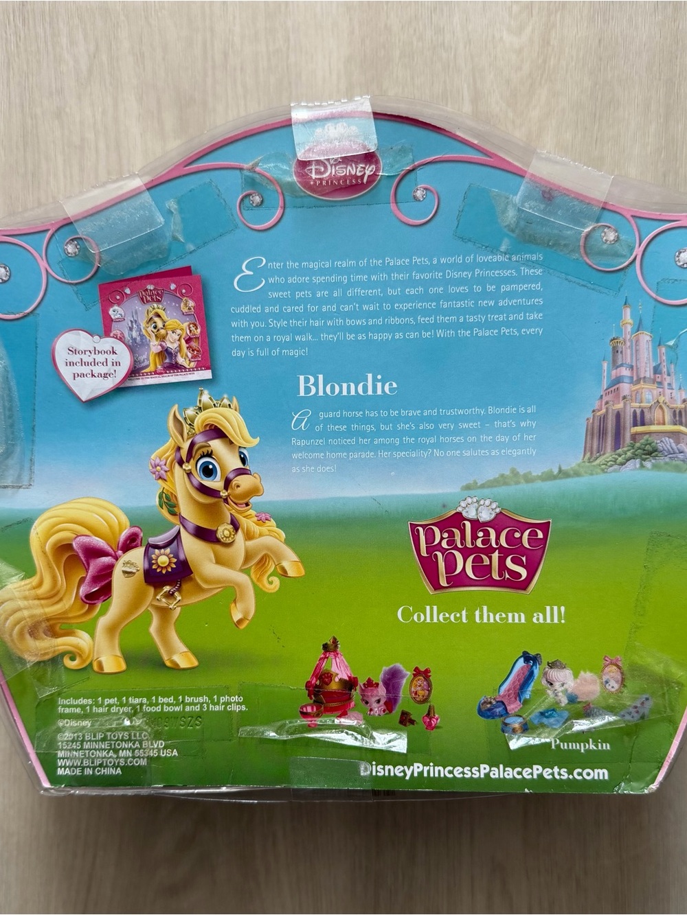Disney Princess Palace Pets Beauty and Bliss Rapunzel's Pony Blondie Play Set - Picture 4 of 4